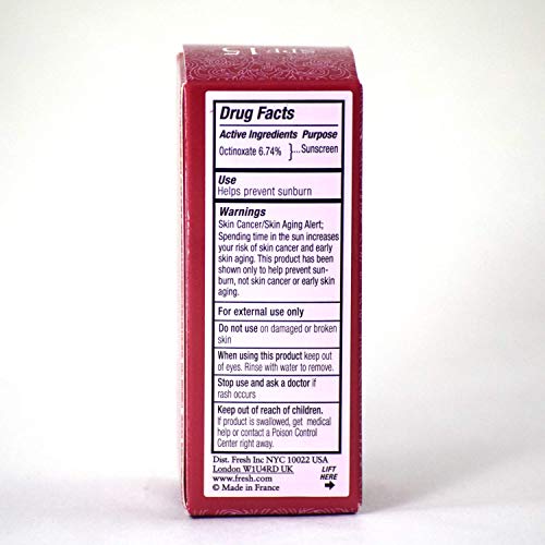 Fresh Sugar Lip Treatment SPF 15 Petal - Nourishing Tinted Lip Balm 0.15oz