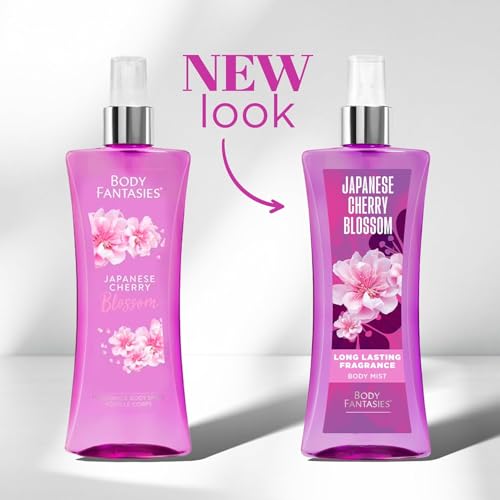 Cherry Fantasy Body Spray - 8 Oz Japanese Cherry Blossom Fragrance - Body Fantasies