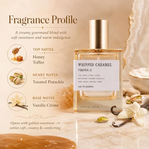 Forever 21 Whipped Caramel Eau de Parfum for Women 3.4 Fl Oz