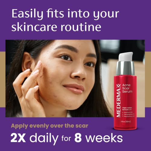 Mederma Acne Scar Serum - Visibly Lighten & Smooth Post-Acne Marks, 1 Fl Oz