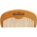 Live Bearded Premium All-Natural Wooden Beard Comb - Anti-Static - Reduce Snagging, Damage and Ingrown Hairs - Keep Mustache Off Your Lip - Fits in Pocket - Easy Daily Grooming