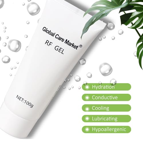 RF Conductive Gel 4 Pack - Hydrating Cooling Primer for Microcurrent and IPL Devices - 3.5 Ounce Pack of 4