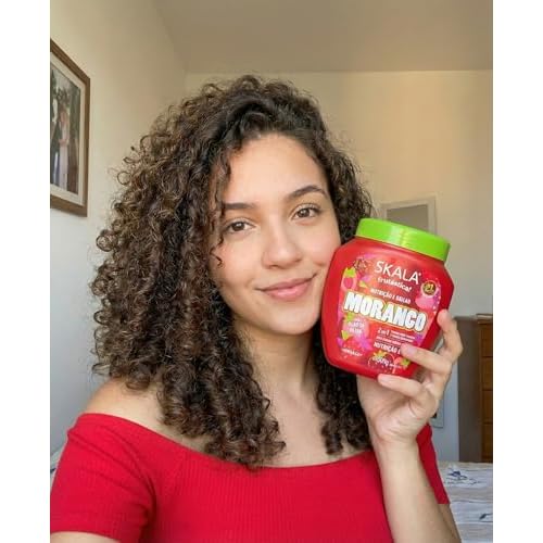 Skala - Linha Frutastica - Creme de Tratamento Morango 1 Kg - (Fruitastic Collection - Strawberry Treatment Cream Net 35.37 Oz)