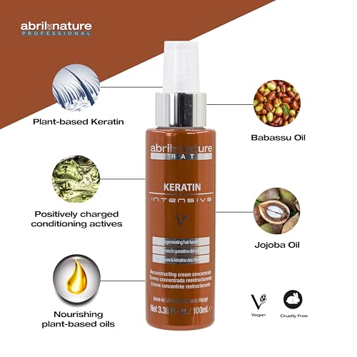 Abril et Nature Keratin Hair Serum - Repair & Shine, 100ml