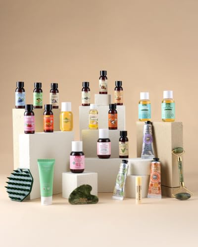 Christmas Advent Calendar with Skincare & Self-Care Essentials - 24 Days Holiday Gift Set
