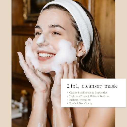 VICTORIA Swedish Egg White Face Soap Bar, 3-in-1 Gentle Daily Cleanser with Lanolin & Rose Water, for Oily & Combination Skin, 50g x 6 (box of 6)