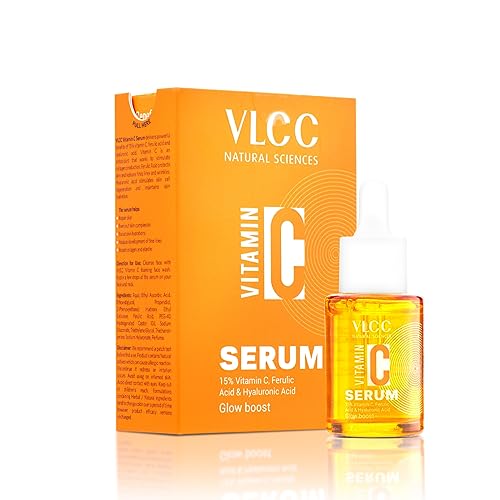 VLCC Vitamin C Serum - 30ml | With Ferulic Acid, Hyaluronic Acid, and 15% Vitamin C