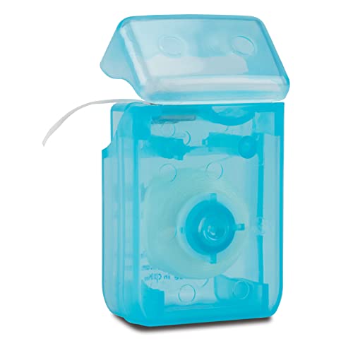 Waxed Dental Floss Unflavored Bulk Pack of 72 - 12 Yards Each, Practicon