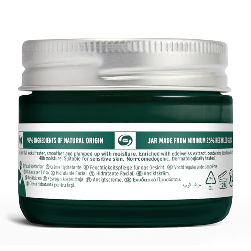 The Body Shop Edelweiss Smoothing Day Cream ? For Smoother Looking Skin ? Vegan ? 50ml