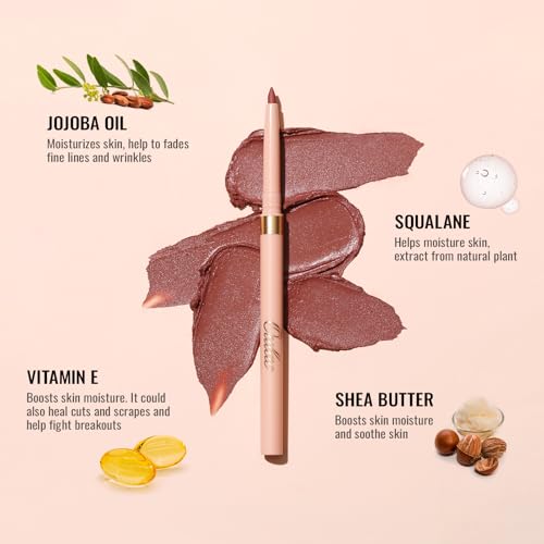 Oulac Teal Eyeliner Pencil, Waterproof Retractable Eye Liner Pen, Long Lasting Smudge Resistant, Vegan & Cruelty-Free, 17 Lagoon