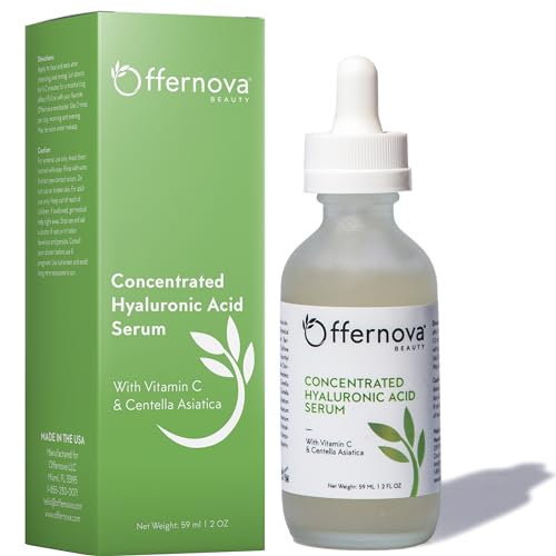 Organic Hyaluronic Acid Serum with Vitamin C & Centella - Herbal Infusion Variation