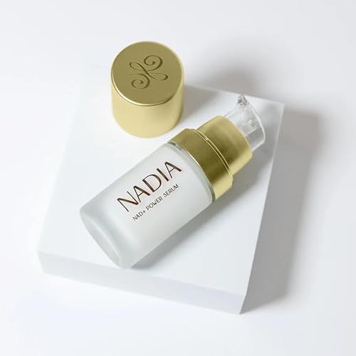 NADIA NAD+ Power Serum for Face, Neck & D?collet? ? Anti-Aging, Hydrating Skin Serum ? 15 ml / 0.5 fl oz (Made in USA)