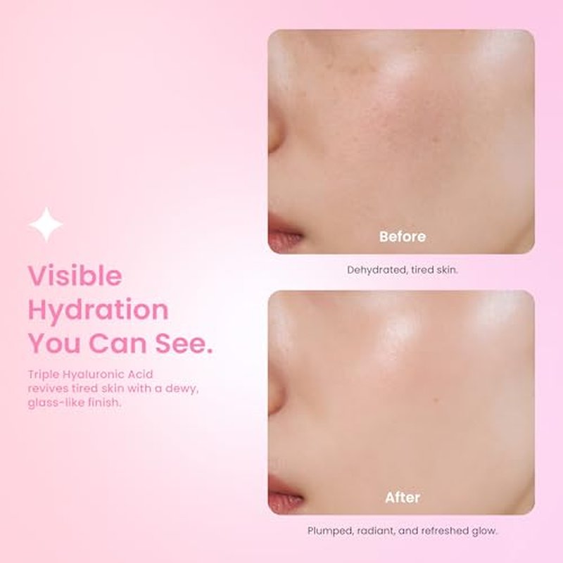 Glow Skin Prep Primer Serum ? Makeup Gripping & Hydrating Radiance Base | Triple HA, Panthenol & Biopeptides | Flawless, Extended Wear Primer | 45 ml / 1.52 fl. oz.