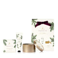 Frasier Fir Holiday Gift Set with Hand Cream, Candle & Soap - Scented Home Fragrance
