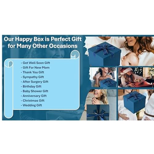 Get Well Soon Gift for Women ? 18 Pcs Spa Care Package, Tumbler, Candles, Fuzzy Socks ? Relaxation Gift Basket for Mom, Wife, Friend ? After Surgery, Birthday, Self Care