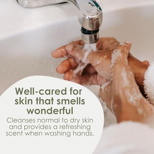 Jean & Len Hand Soap Rosemary & Ginger, gently cleanses stressed hands, suitable for daily use, liquid soap in pump dispenser, fresh and spicy fragrance 8.45 Fl. Oz.