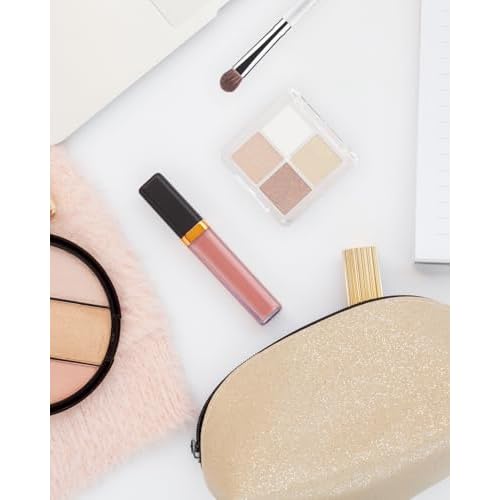 EORTA 12 Pieces Empty Makeup Palettes Box 4 Grids Eyeshadow Pigment Tray Women Refillable eyeshadow Lipstick Blush Highlighters Container Clear Square Pans for Lip Eyeshadow Paints