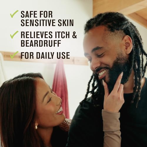 Unscented Beard Care Kit for Men Sensitive Skin Natural Ingredients