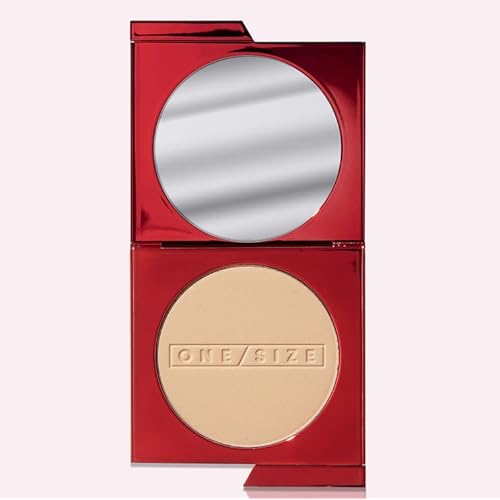 One size Patrick Starrr Turn Up The Base Versatile Powder Foundation - Light 3 (NG) Light, Neutral Golden Undertones Face Pressed Makeup Medium-to-Full Coverage, Soft Matte Finish 0.28 Ounce