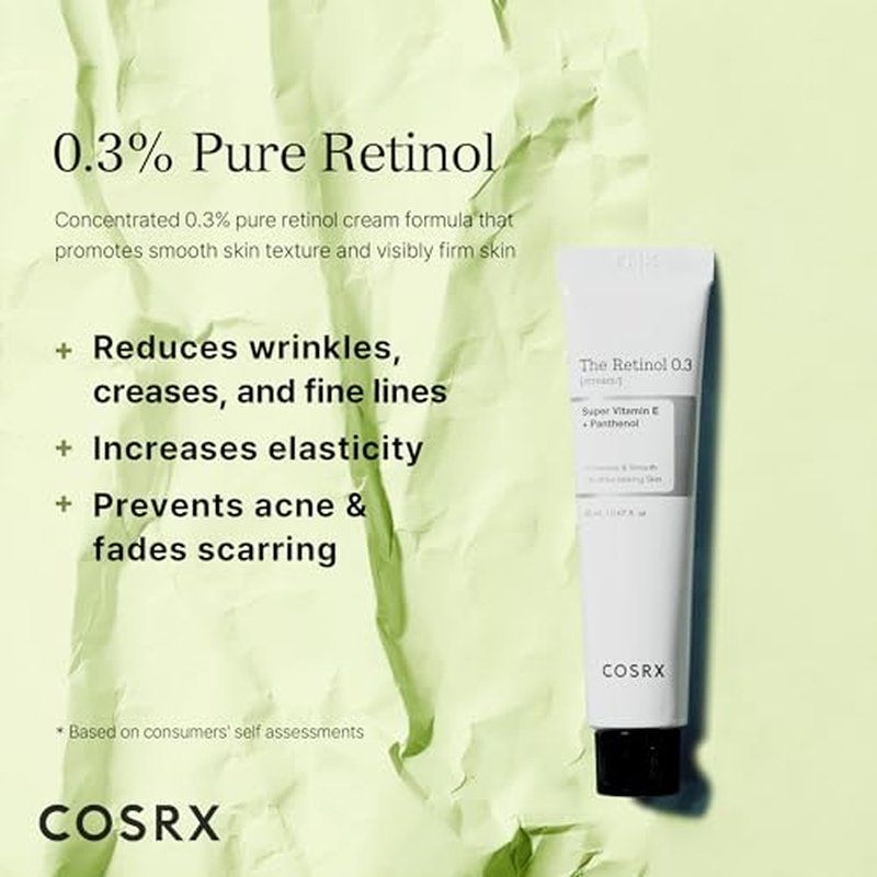 COSRX Ultimate Glow Sun & Night Duo - Vitamin E Vitalizing Face Sunscreen SPF 50 + Retinol 0.3% Cream
