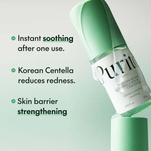 PURITO Centella Unscented Serum, Oat-in Calming Gel Cream & Best Kit