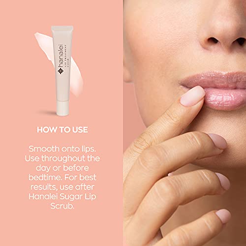 Hanalei Lip Treatment 2-Pack Bundle (Clear and Sand) | Made with Kukui Oil, Shea Butter, Agave, and Grapeseed Oil, Soothe Dry Lips (Cruelty free, Paraben free)