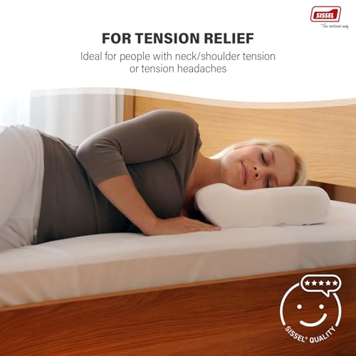 Large Neck Pillow for Disc & Vertebrae Support - Ergonomic Support Cushion