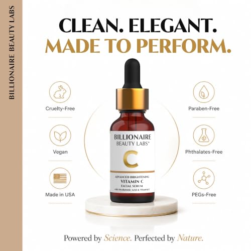 Vitamin C Serum for Face - Anti-Aging Brightening & Hydrating Serum with Hyaluronic Acid - 2 Fl Oz - Includes Variation 2 Fl Oz Pack of 1