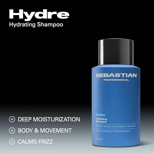 Sebastian Professional Drench Hydrating Shampoo and Conditioner Duo Set for Dry Hair