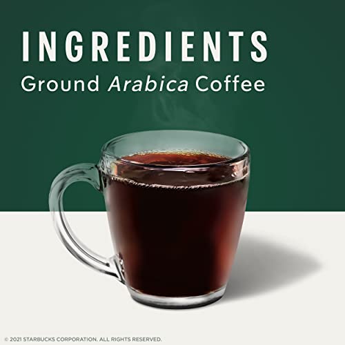 Starbucks Breakfast Blend K-Cup Coffee Pods - 24 Count (Pack of 4) - Medium Roast, Hot or Iced Coffee