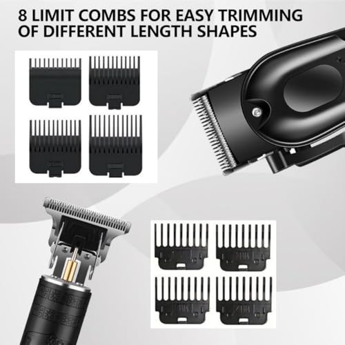 Hair Clippers Set for Men, Hair Clippers & Trimmers & Electric Foil Shaver, Hair Cutting Tools for Home Haircuts, Fading, Beard Trimming, Suitable for Beginners