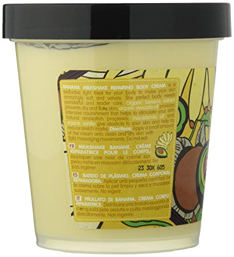 Organic Body Dessert Repairing Body Cream Banana Milkshake 450ml
