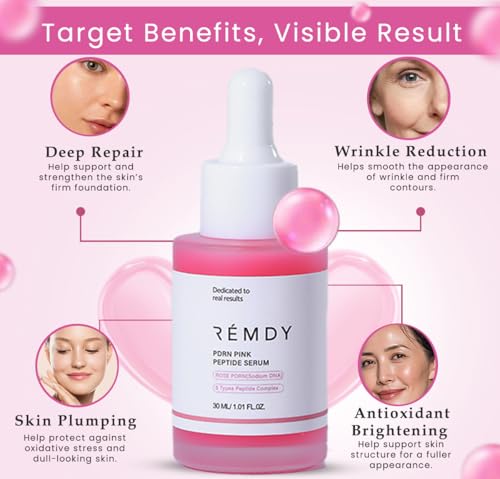 Vegan PDRN Peptide Serum for Firming & Radiance - 1 Fl Oz