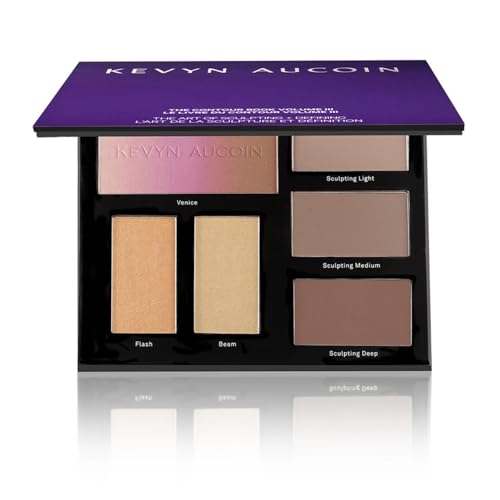 Kevyn Aucoin Contour & Highlighter Palette Volume 3 - All Skin Tones, 1 Count