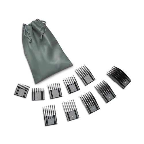 Oster Universal Comb Set for Clippers – 10 Sizes with Storage Case