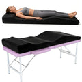 TDKDHoming 71x23in Ergonomic Lash Bed Topper with Removable Cover for Salons