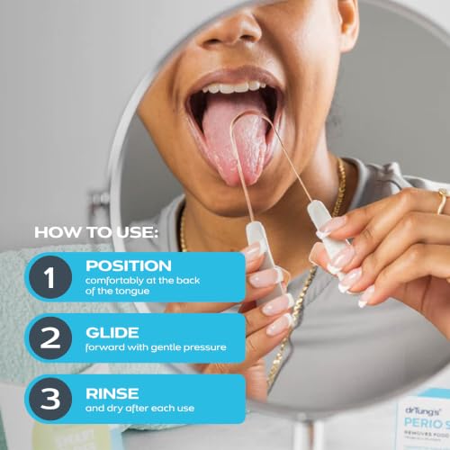 Copper Tongue Scraper 2 Pack - Adults & Kids Oral Hygiene Tool - Solid Copper - Variation of THIS listing 1 Count Pack of 2