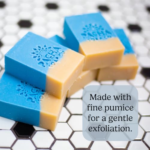 Sand & Sea Exfoliating Bar Soap - Sea Salt, Volcanic Ash & Essential Oils, 5-Pack