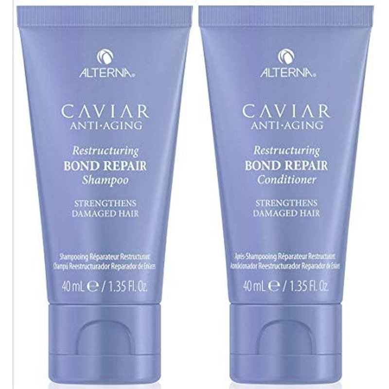 Alterna CAVIAR Anti-Aging Restructuring Bond Repair Conditioner | For Brittle, Damaged and Split Ends | Repairs, Strengthens & Protects Damaged Hair | Sulfate Free