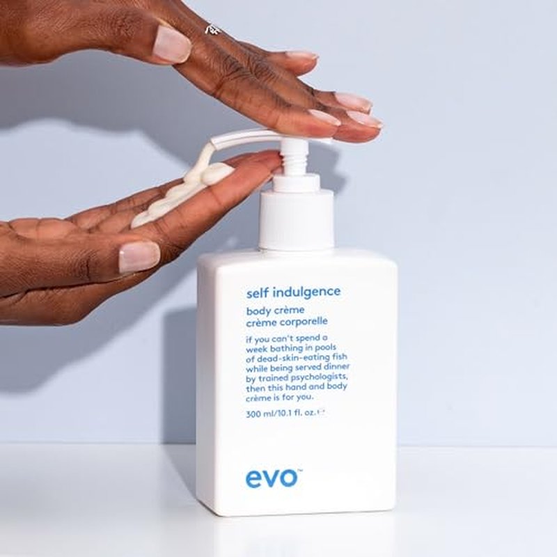 EVO Self Indulgence Moisturizing Body Cream for Dry Skin Types, Men & Women - Hydrates & Soothes, Vegan Body Lotion - 10.1 fl oz