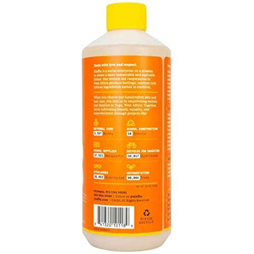 Alaffia Everyday Shea Bubble Bath, Soothing Support for Deep Relaxation and Soft Moisturized Skin, Made with Fair Trade Shea Butter, Cruelty Free, No Parabens, Vegan, Unscented, 16 Fl Oz