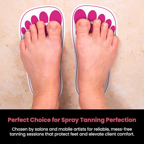Disposable Spray Tanning Feet Pads - Hygienic Foot Protectors for Salon & Industry, 120 Pairs