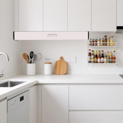 Pull-Down Under Cabinet Spice Rack Kitchen Organizer with Multi-Tier Shelves