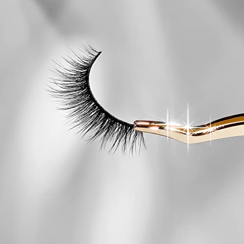 Natural Faux Mink Lashes - Blushing, Reusable 20x, 13mm for Daily Wear
