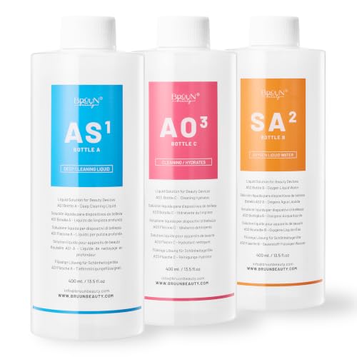 Facial Serum Set for Cleansing, Soothing & Moisturizing - 400ml Spa-Grade Skin Care