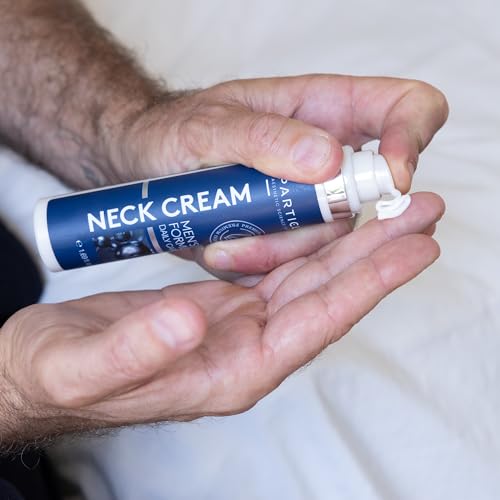 Particle Men’s Neck Cream - Hydrating Anti-Aging Skin Care with Collagen & Hyaluronic Acid, 1.7 fl oz