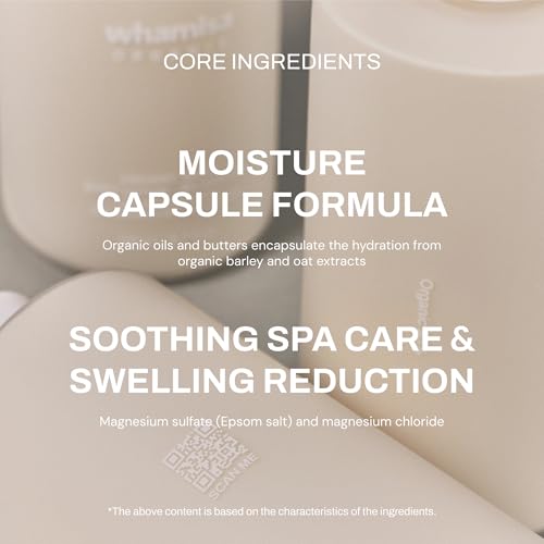 Whamisa Organic Seeds Body Lotion 8.5 fl oz — Relaxing Waterless Hydrating Spa Care