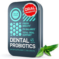 Oral Probiotics for Bad Breath and Dental Health - 3BN CFU, 14 Strains, 45 Mint Tablets