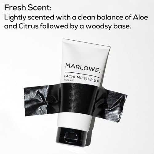 Men's Skin Care Duo - Facial Scrub & Moisturizer Set, Green Tea & Aloe