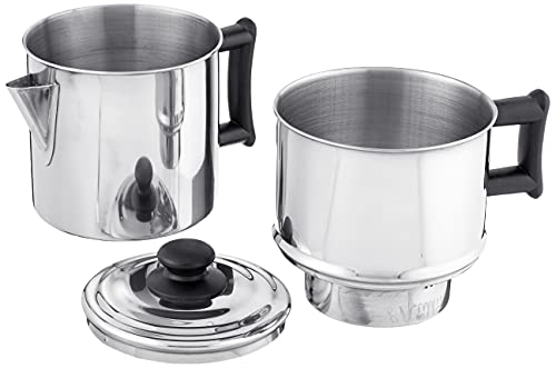 Lindy's 10-Cup Stainless Steel Stovetop Drip Coffee Maker - Classic Design